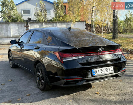 Чорний Хендай Елантра, об'ємом двигуна 2 л та пробігом 159 тис. км за 16700 $, фото 4 на Automoto.ua