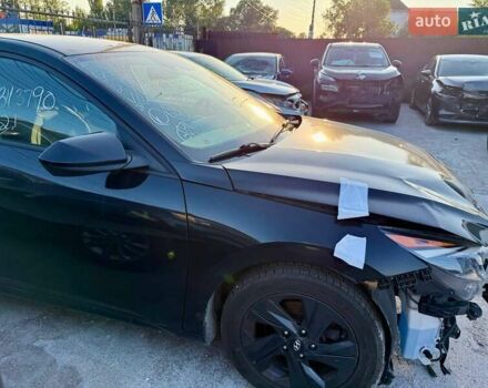 Черный Хендай Элантра, объемом двигателя 2 л и пробегом 85 тыс. км за 11000 $, фото 12 на Automoto.ua