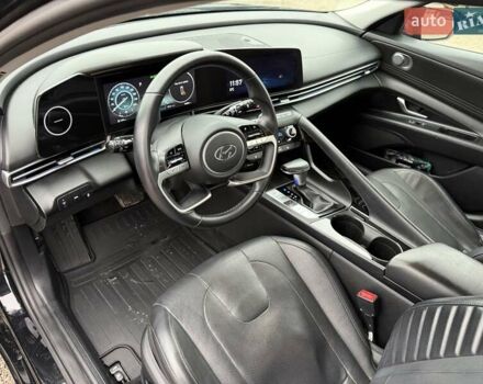 Черный Хендай Элантра, объемом двигателя 2 л и пробегом 92 тыс. км за 12998 $, фото 8 на Automoto.ua