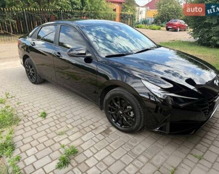 Черный Хендай Элантра, объемом двигателя 1.59 л и пробегом 48 тыс. км за 20500 $, фото 3 на Automoto.ua