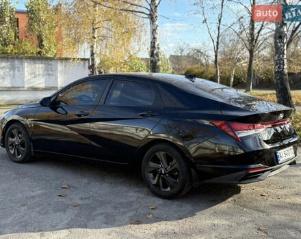 Чорний Хендай Елантра, об'ємом двигуна 2 л та пробігом 159 тис. км за 16700 $, фото 3 на Automoto.ua