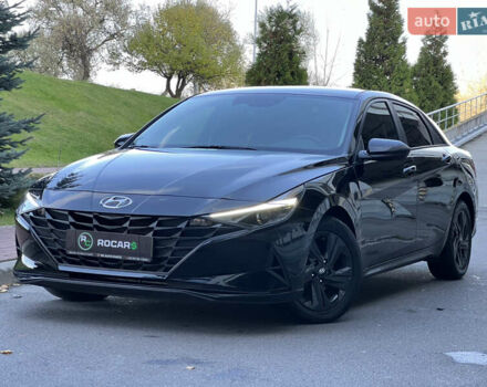 Чорний Хендай Елантра, об'ємом двигуна 2 л та пробігом 90 тис. км за 17500 $, фото 7 на Automoto.ua