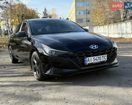 Чорний Хендай Елантра, об'ємом двигуна 2 л та пробігом 159 тис. км за 16700 $, фото 12 на Automoto.ua