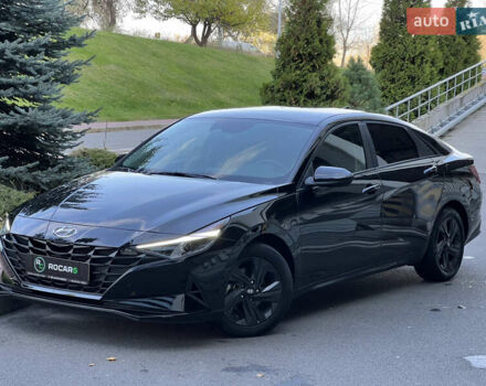 Чорний Хендай Елантра, об'ємом двигуна 2 л та пробігом 90 тис. км за 17500 $, фото 8 на Automoto.ua