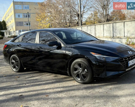 Чорний Хендай Елантра, об'ємом двигуна 2 л та пробігом 159 тис. км за 16700 $, фото 10 на Automoto.ua