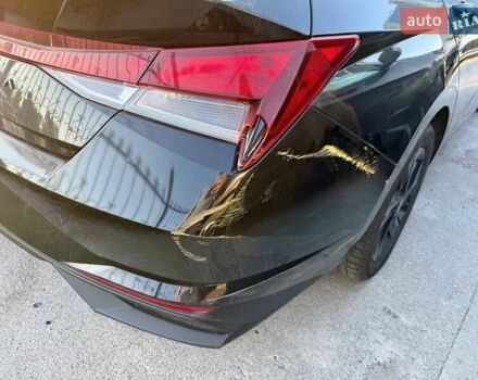 Черный Хендай Элантра, объемом двигателя 2 л и пробегом 85 тыс. км за 11000 $, фото 9 на Automoto.ua