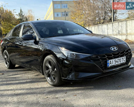 Чорний Хендай Елантра, об'ємом двигуна 2 л та пробігом 159 тис. км за 16700 $, фото 11 на Automoto.ua