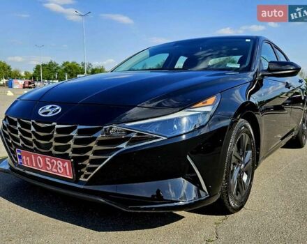 Черный Хендай Элантра, объемом двигателя 2 л и пробегом 63 тыс. км за 15900 $, фото 1 на Automoto.ua