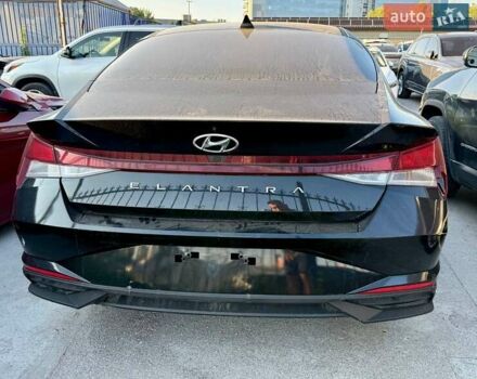 Черный Хендай Элантра, объемом двигателя 2 л и пробегом 85 тыс. км за 11000 $, фото 8 на Automoto.ua