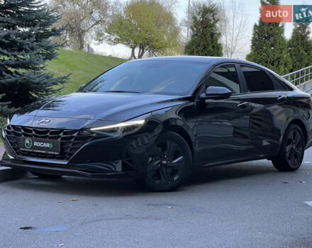 Чорний Хендай Елантра, об'ємом двигуна 2 л та пробігом 90 тис. км за 17500 $, фото 9 на Automoto.ua