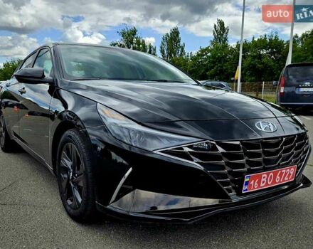 Чорний Хендай Елантра, об'ємом двигуна 2 л та пробігом 63 тис. км за 16300 $, фото 14 на Automoto.ua