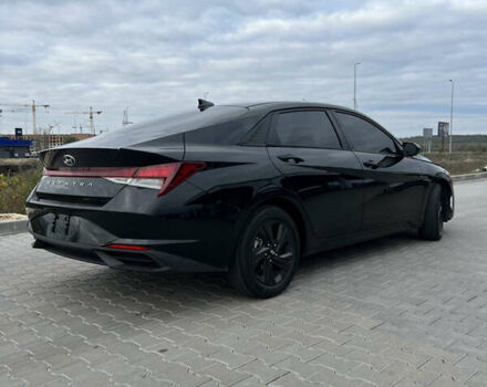 Черный Хендай Элантра, объемом двигателя 2 л и пробегом 50 тыс. км за 17500 $, фото 3 на Automoto.ua