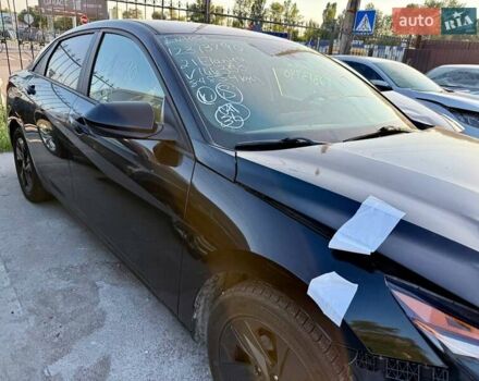 Черный Хендай Элантра, объемом двигателя 2 л и пробегом 85 тыс. км за 11000 $, фото 11 на Automoto.ua