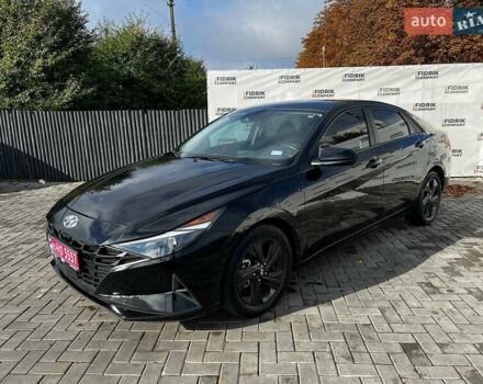 Чорний Хендай Елантра, об'ємом двигуна 2 л та пробігом 126 тис. км за 12700 $, фото 2 на Automoto.ua