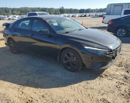 Черный Хендай Элантра, объемом двигателя 2 л и пробегом 41 тыс. км за 3500 $, фото 3 на Automoto.ua