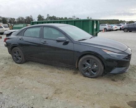 Черный Хендай Элантра, объемом двигателя 1.6 л и пробегом 96 тыс. км за 5300 $, фото 3 на Automoto.ua