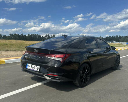 Черный Хендай Элантра, объемом двигателя 2 л и пробегом 69 тыс. км за 17400 $, фото 2 на Automoto.ua