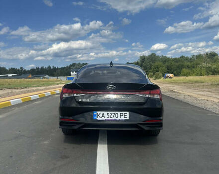 Черный Хендай Элантра, объемом двигателя 2 л и пробегом 69 тыс. км за 17400 $, фото 3 на Automoto.ua
