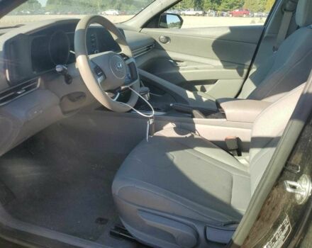 Черный Хендай Элантра, объемом двигателя 2 л и пробегом 41 тыс. км за 3500 $, фото 6 на Automoto.ua