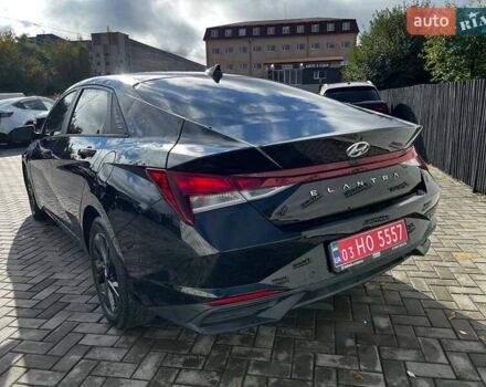Чорний Хендай Елантра, об'ємом двигуна 2 л та пробігом 126 тис. км за 12700 $, фото 1 на Automoto.ua