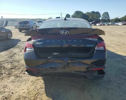 Черный Хендай Элантра, объемом двигателя 2 л и пробегом 41 тыс. км за 3500 $, фото 5 на Automoto.ua