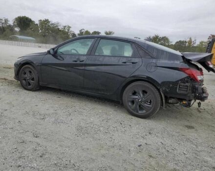 Черный Хендай Элантра, объемом двигателя 1.6 л и пробегом 96 тыс. км за 5300 $, фото 1 на Automoto.ua