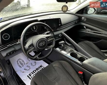 Чорний Хендай Елантра, об'ємом двигуна 2 л та пробігом 126 тис. км за 12700 $, фото 14 на Automoto.ua