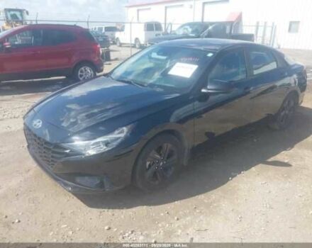 Черный Хендай Элантра, объемом двигателя 2 л и пробегом 58 тыс. км за 4000 $, фото 2 на Automoto.ua