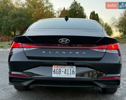 Черный Хендай Элантра, объемом двигателя 2 л и пробегом 55 тыс. км за 19700 $, фото 5 на Automoto.ua