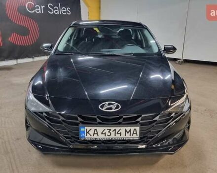 Черный Хендай Элантра, объемом двигателя 1.59 л и пробегом 55 тыс. км за 17900 $, фото 1 на Automoto.ua