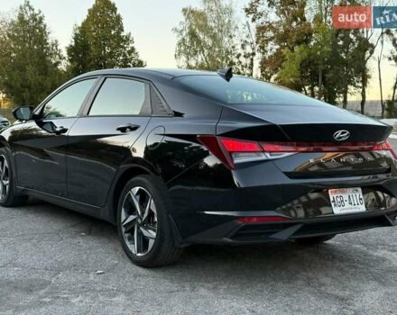 Черный Хендай Элантра, объемом двигателя 2 л и пробегом 55 тыс. км за 19700 $, фото 4 на Automoto.ua