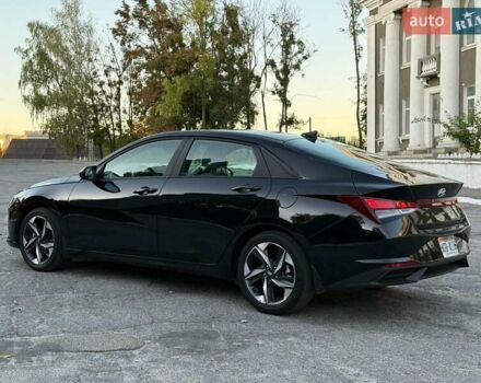 Черный Хендай Элантра, объемом двигателя 2 л и пробегом 55 тыс. км за 19700 $, фото 10 на Automoto.ua