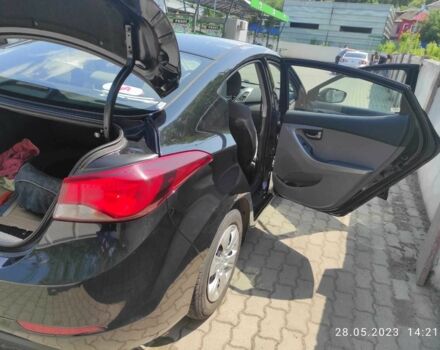 Черный Хендай Элантра, объемом двигателя 1.8 л и пробегом 124 тыс. км за 9000 $, фото 18 на Automoto.ua