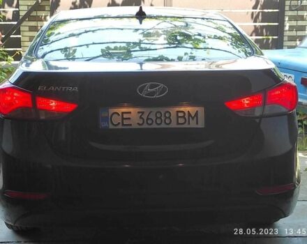 Черный Хендай Элантра, объемом двигателя 1.8 л и пробегом 124 тыс. км за 9000 $, фото 7 на Automoto.ua