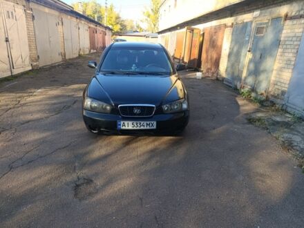 Черный Хендай Элантра, объемом двигателя 2 л и пробегом 450 тыс. км за 3200 $, фото 1 на Automoto.ua