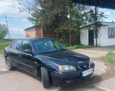 Чорний Хендай Елантра, об'ємом двигуна 1.6 л та пробігом 295 тис. км за 2750 $, фото 1 на Automoto.ua