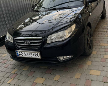 Черный Хендай Элантра, объемом двигателя 1.59 л и пробегом 255 тыс. км за 4600 $, фото 1 на Automoto.ua