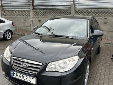 Черный Хендай Элантра, объемом двигателя 1.59 л и пробегом 148 тыс. км за 7500 $, фото 1 на Automoto.ua