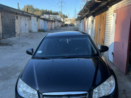 Черный Хендай Элантра, объемом двигателя 1.59 л и пробегом 240 тыс. км за 6257 $, фото 1 на Automoto.ua