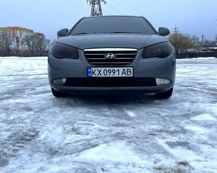 Черный Хендай Элантра, объемом двигателя 1.6 л и пробегом 237 тыс. км за 4800 $, фото 1 на Automoto.ua