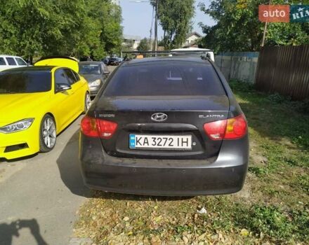 Черный Хендай Элантра, объемом двигателя 1.59 л и пробегом 316 тыс. км за 2500 $, фото 1 на Automoto.ua