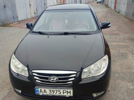 Чорний Хендай Елантра, об'ємом двигуна 2 л та пробігом 184 тис. км за 10300 $, фото 1 на Automoto.ua