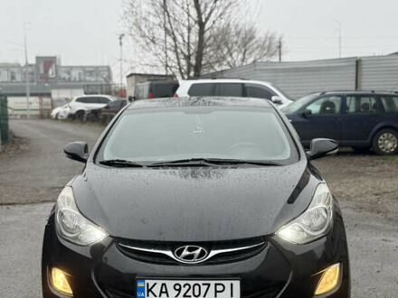 Черный Хендай Элантра, объемом двигателя 1.8 л и пробегом 266 тыс. км за 7700 $, фото 1 на Automoto.ua