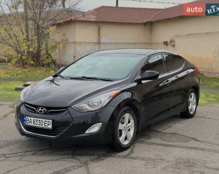 Черный Хендай Элантра, объемом двигателя 1.8 л и пробегом 142 тыс. км за 7900 $, фото 1 на Automoto.ua