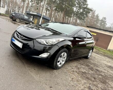 Черный Хендай Элантра, объемом двигателя 1.8 л и пробегом 195 тыс. км за 8990 $, фото 1 на Automoto.ua