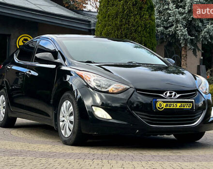Черный Хендай Элантра, объемом двигателя 1.8 л и пробегом 135 тыс. км за 8750 $, фото 1 на Automoto.ua
