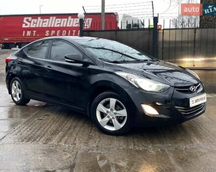 Черный Хендай Элантра, объемом двигателя 1.8 л и пробегом 221 тыс. км за 8990 $, фото 1 на Automoto.ua