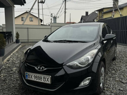 Черный Хендай Элантра, объемом двигателя 1.59 л и пробегом 128 тыс. км за 8000 $, фото 1 на Automoto.ua