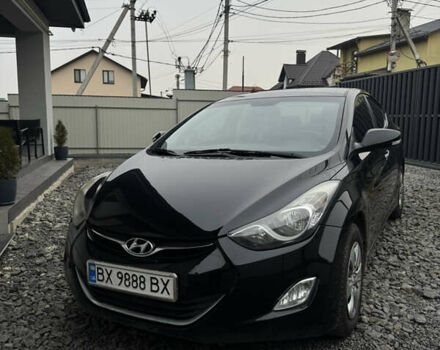 Черный Хендай Элантра, объемом двигателя 1.59 л и пробегом 128 тыс. км за 8000 $, фото 1 на Automoto.ua