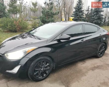 Черный Хендай Элантра, объемом двигателя 1.8 л и пробегом 244 тыс. км за 6950 $, фото 1 на Automoto.ua